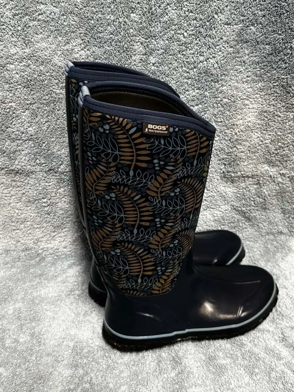Bogs Neotech Berry Waterproof Tall Women's Rain Boots Size 7